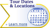 Tour Dates & Locations
