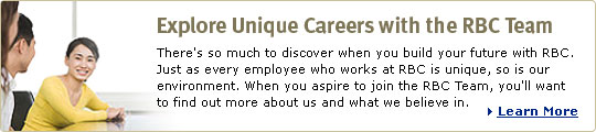 Explore Unique Careers with the RBC Team