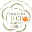 Canada's Top 100 Employers for 2010