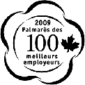 2009 palmar&egrave;s des 100 meilleurs employeurs 