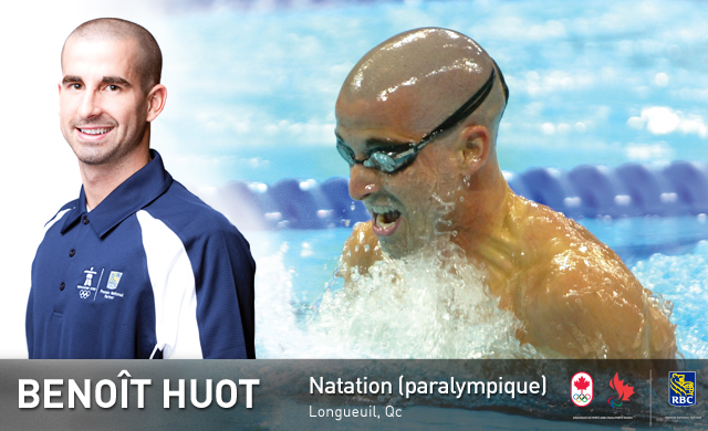 Benoit Huot : Natation (paralympique)