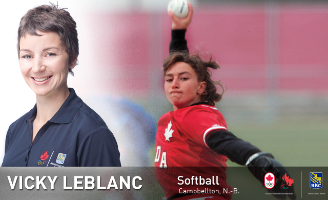 Vicky Leblanc : Softball
