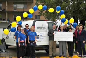 RBC employees host an "RBQ" for Winnipeg Harvest