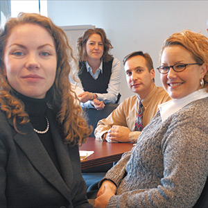 Cortney Easterling, Kendale Davis, Todd Weir and Lisa Marianetti, RBC Liberty