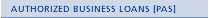 Authorized Business Loans
