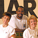 RBC's Wendy Pawlyk, Shaka Miller and Jacqui Wheway