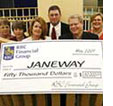 cheque JANEWAY