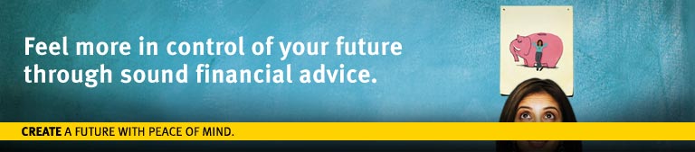 Feel more in control of your future through sound financial advice.
