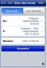 Virement de fonds