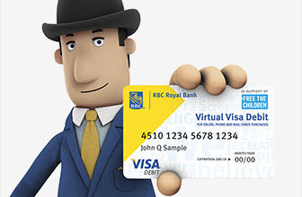 Free The Children Virtual Visa Debit