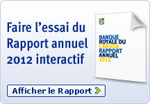 Faire l'essai du Rapport annuuel 2012 interactif