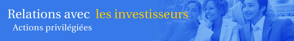 Relations avec les investisseurs