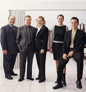 Tony D&rsquo;Alessio, RBC Banque Royale, accompagn&eacute; de R&eacute;al, Marie-Claire, St&eacute;phanie et Martin Lafrance, boutiques Marie Claire