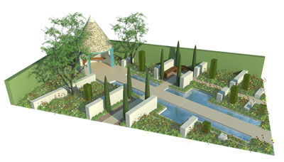 Sneak peek at the RBC Blue Water Garden plan