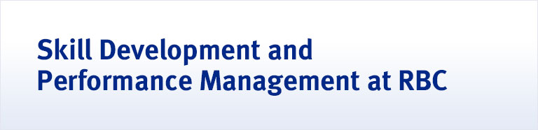 Skill Development and Performance Management at RBC