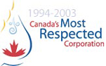 Canada's Most Respected Corporation - 1994-2003