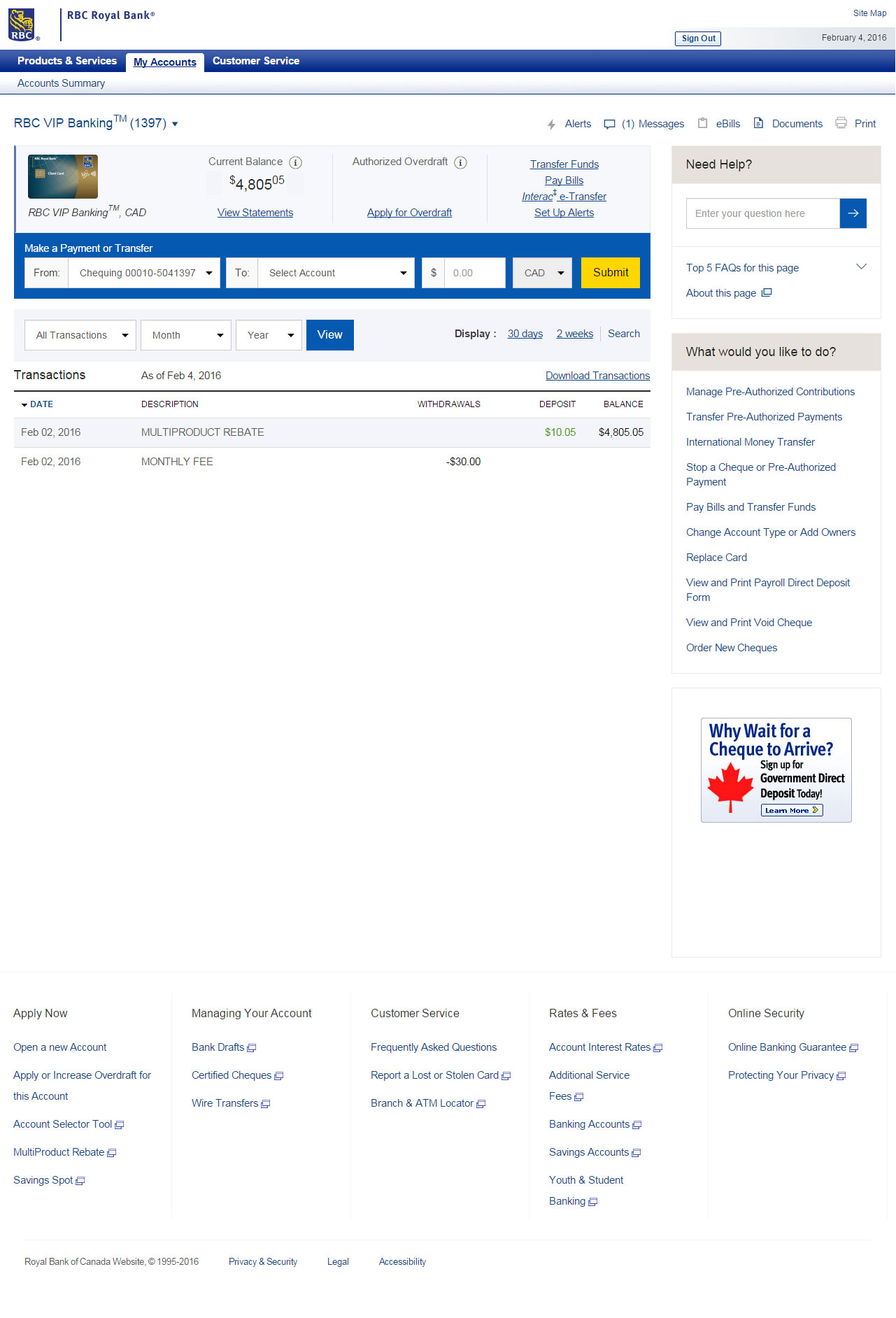 Bank Account Details image