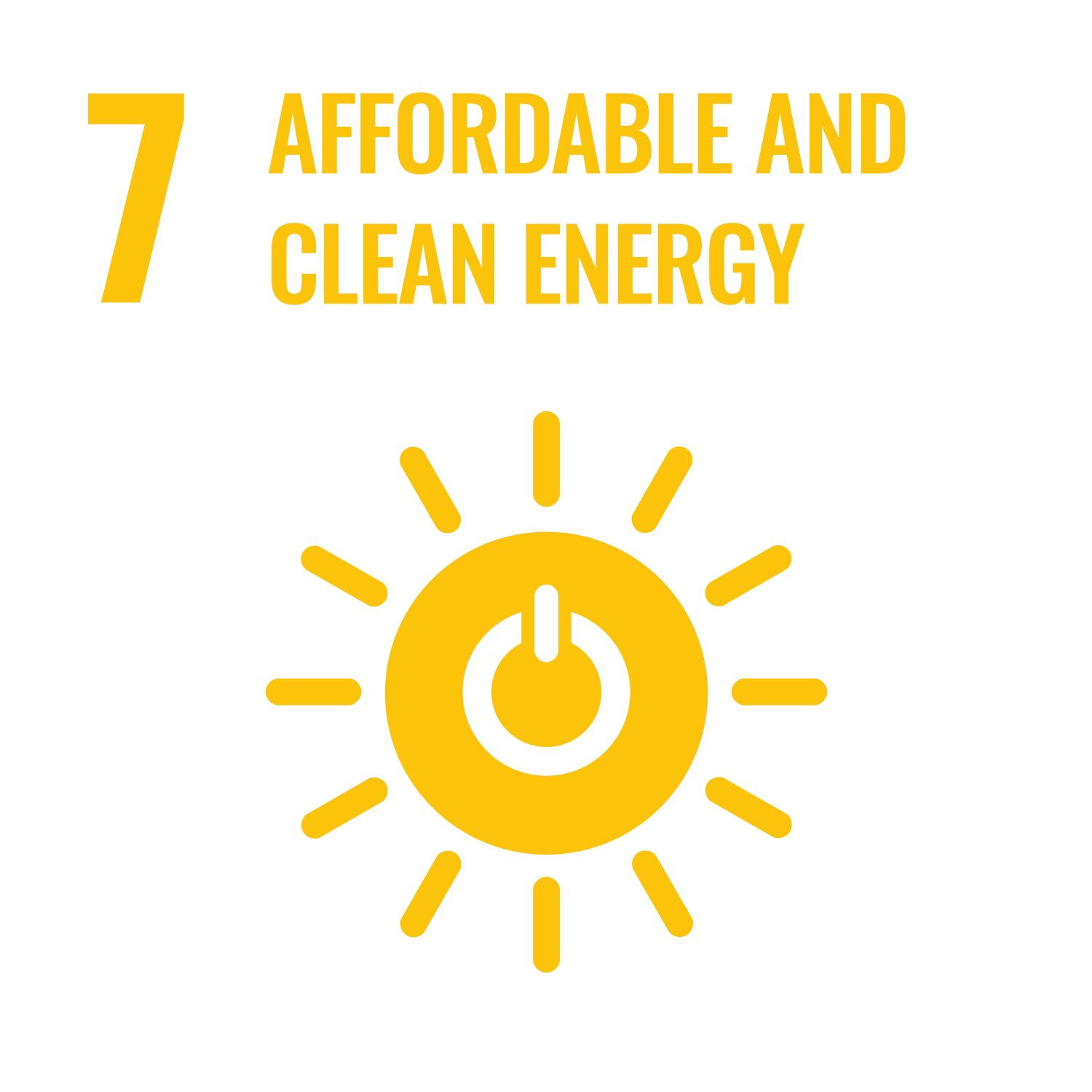 7 AFFORDABLE AND CLEAN ENERGY