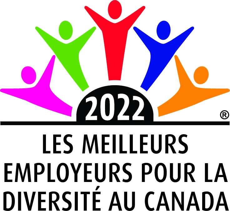 Meilleurs employeurs pour la diversité au Canada 2021 Logo.