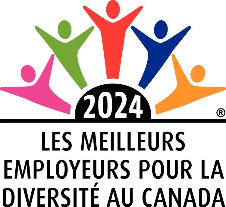 Meilleurs employeurs pour la diversité au Canada 2021 Logo.