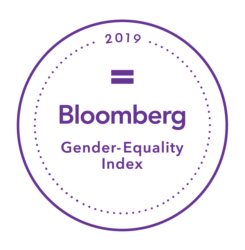 2019 Bloomberg Gender-Equality Index. Logo.