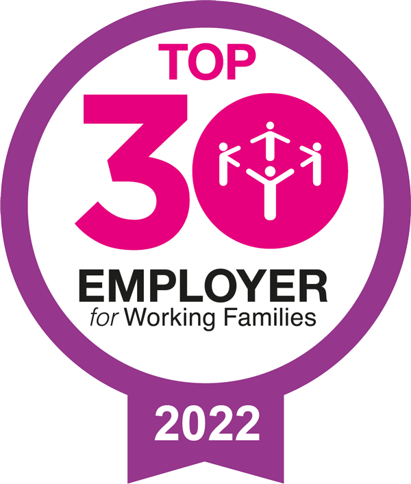 Top 30 Employer for Working Families 2022