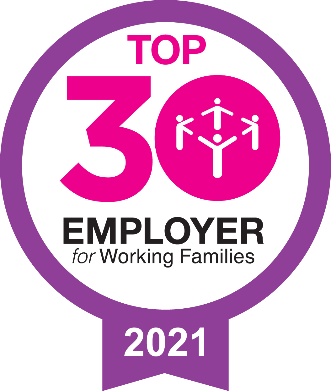 Top 30 Employer for Working Families 2021
