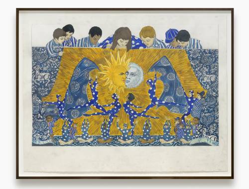 Microbes Swabbed from a Palette Used by Lawren Harris