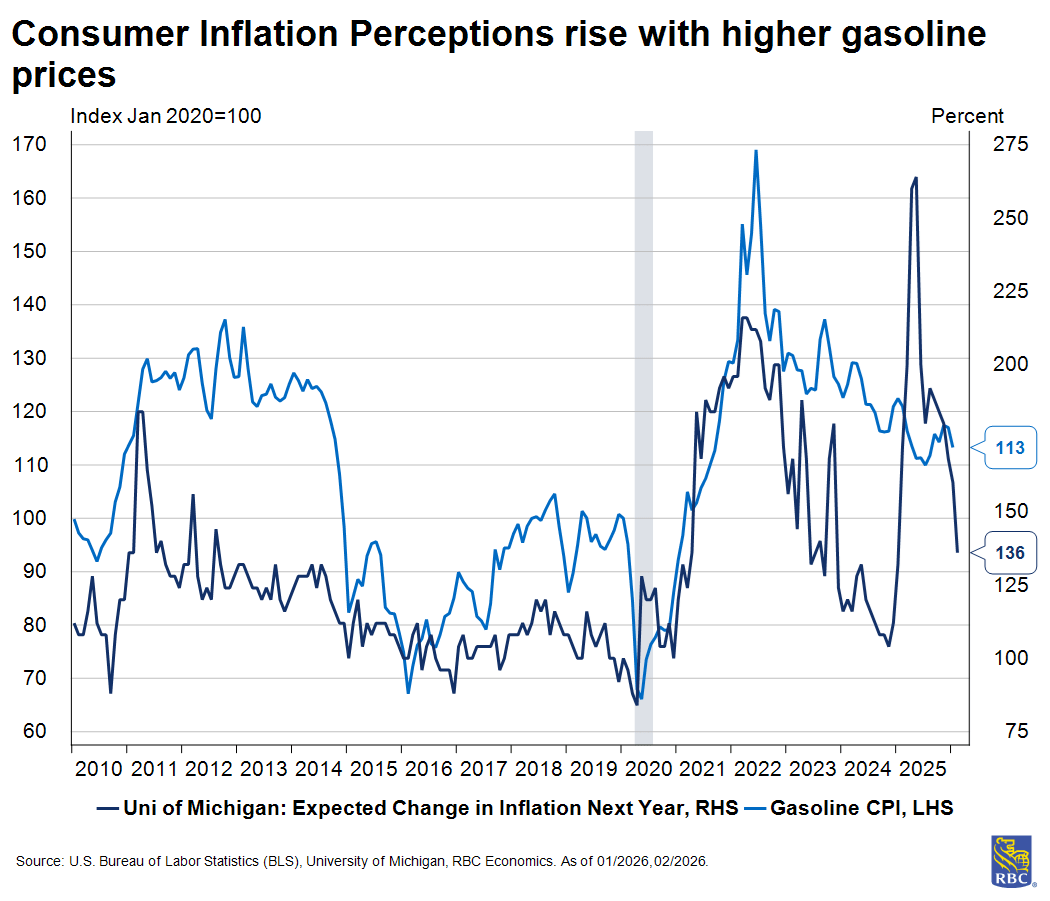 Oil price shock: Higher US inflation could weigh on consumers - RBC ...