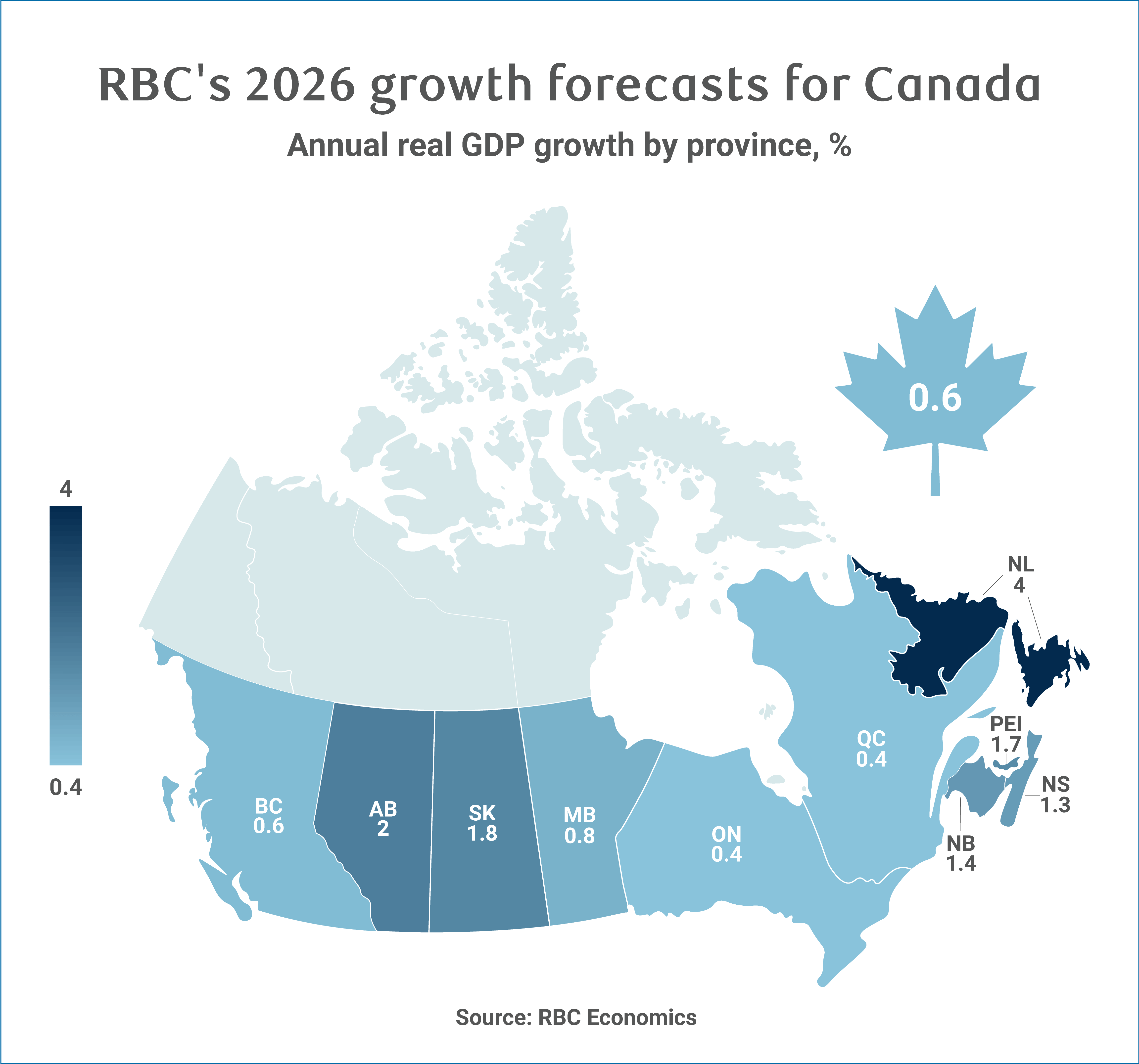 Rbc Map The economy is bruised, not broken - RBC Economics