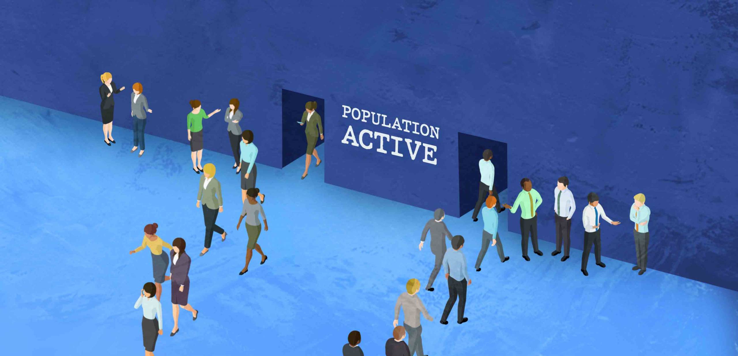 Les Canadiennes continuent de quitter la population active