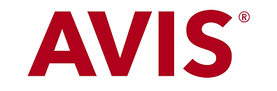 Avis logo. Registered trademark symbol.