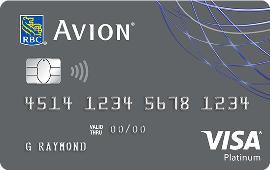 RBC Visa Platinum Avion credit card