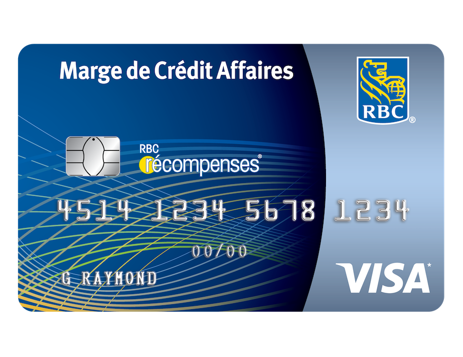Marge de Crédit Visa RBC pour la petite entreprise