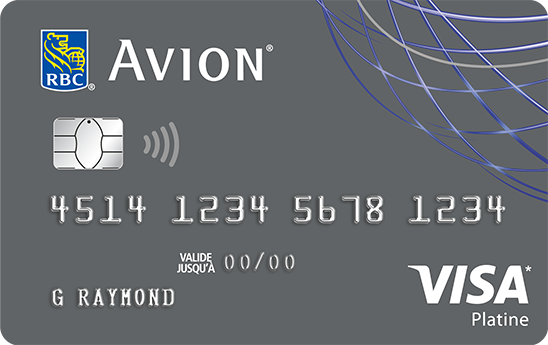 Avion Visa Platine RBC